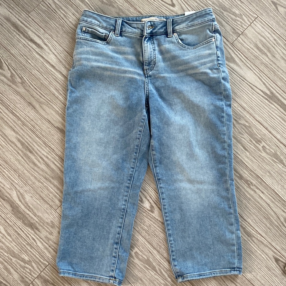 2/$25 Denver Hayes denim crops
